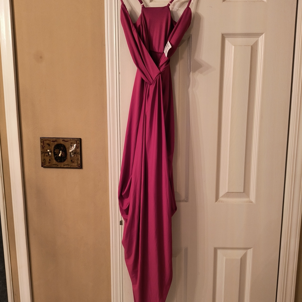 Charlotte Russe Red Asymmetrical Dress